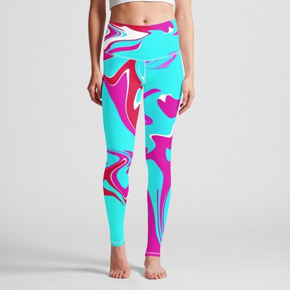 Abstract Eco Leggings