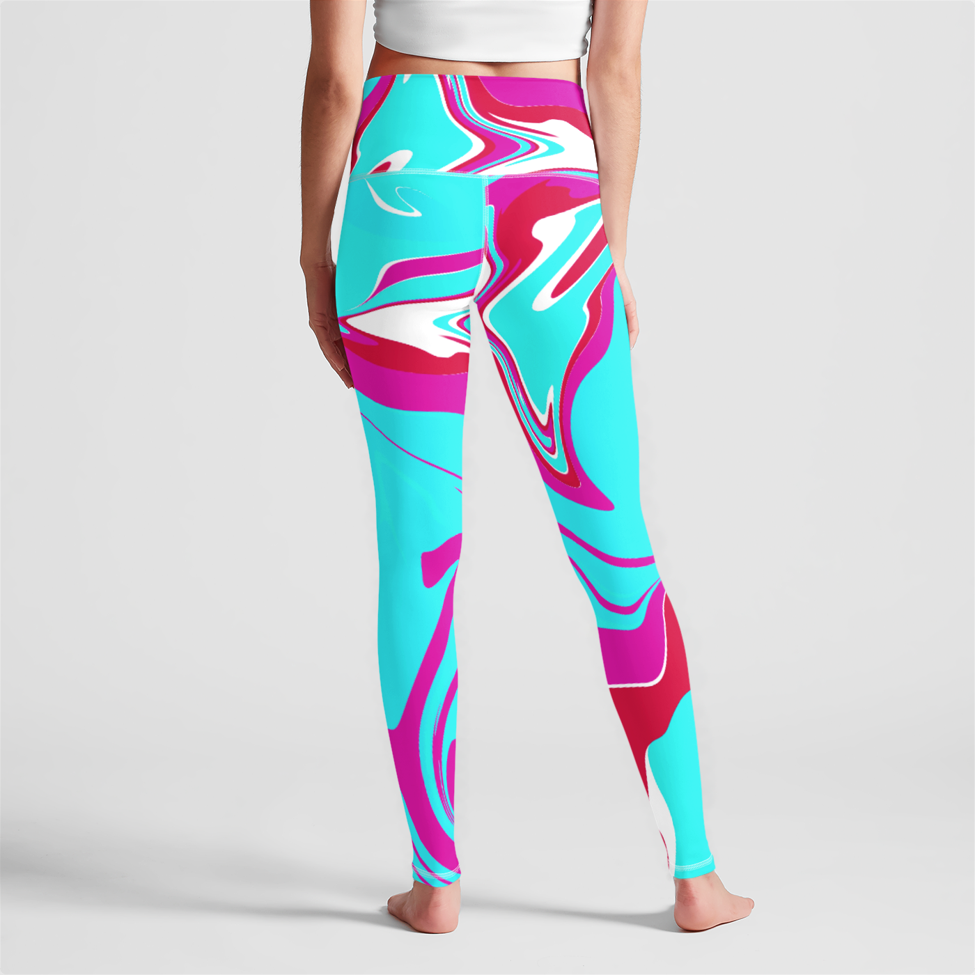 Abstract Eco Leggings