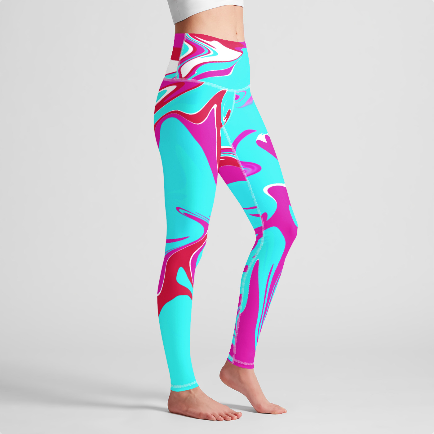 Abstract Eco Leggings